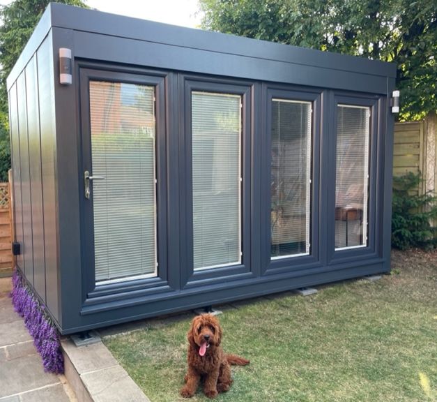 Heart of Harrogate's private garden office